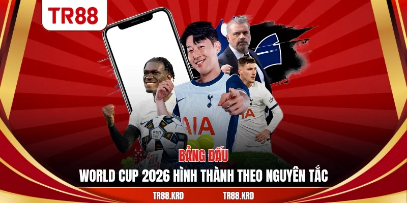 Bảng đấu World Cup 2026 hình thành theo nguyên tắc